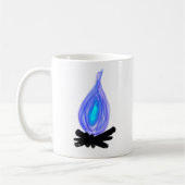 Blue Fire Cup コーヒーマグカップ (左)