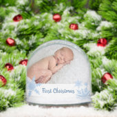 Blue First Christmas Double Photo (クリスマス)