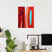Blue Flame 18 x 24ポスター ポスター (ホームオフィス)