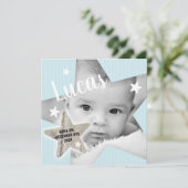 Blue Flat Birth発表の少年の写真in star 案内状 (スタンド正面)