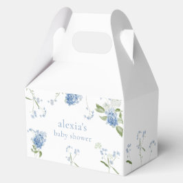 Blue Floral Baby in Bloom Boy Flowers フェイバーボックス