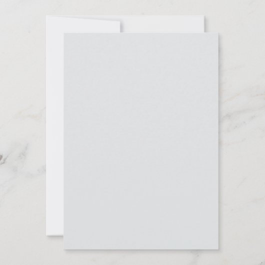 blue floral cross first holy communion invitation 招待状 (裏面)