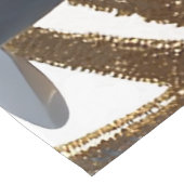 Blue Floral Design Plant ショートテーブルランナー (コーナー)