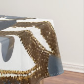 Blue Floral Design Plant テーブルクロス (インサイチュ)