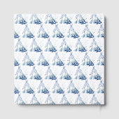 Blue Floral Dress Bridal Shower  ゲストブック (裏面)