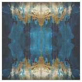 Blue Floral Fabric Seamless Pattern Boho Modern ファブリック (見本)