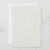 Blue Floral Hydrangeas Sage Green Whimsical Bridal 招待状 (裏面)