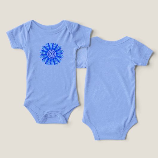 blue flower (デザイン正面&裏面)