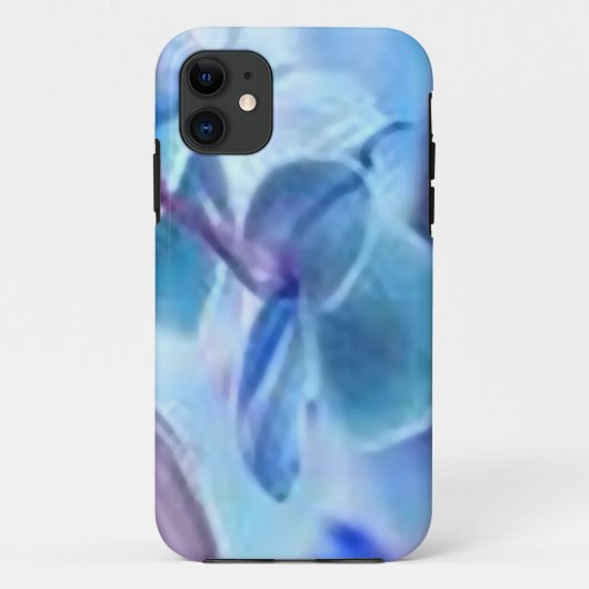 blue flower_ iphone Case-Mate iPhoneケース (裏面)