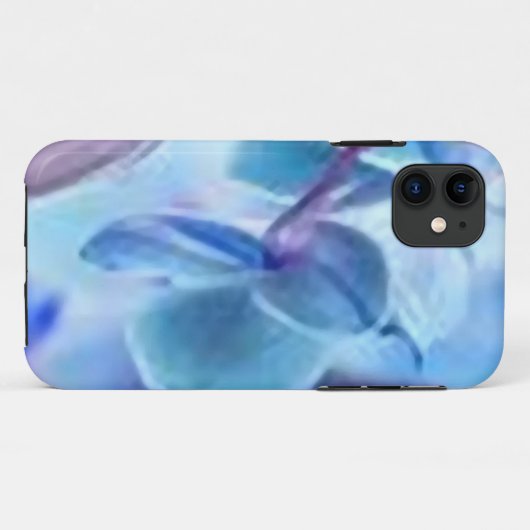 blue flower_ iphone Case-Mate iPhoneケース (裏面(横))