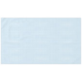 Blue Flower Plaid Pattern Tablecloth テーブルクロス (正面(横))