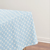 Blue Flower Plaid Pattern Tablecloth テーブルクロス (インサイチュ)