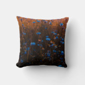 Blue flowers クッション (正面)