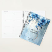 Blue Flowers and Pearls Planner プランナー手帳 (ディスプレー)