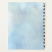 Blue Flowers and Pearls Planner プランナー手帳 (裏面)