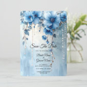 Blue Flowers and Pearls Save the Date セーブザデート (スタンド正面)