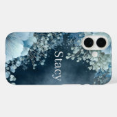 Blue Flowers & Clouds  Case-Mate iPhoneケース (裏面 (横))