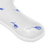 Blue Flowers Floral Boho Cutting Board カッティングボード (角)