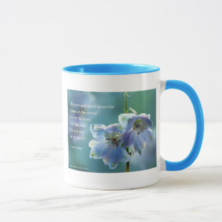 Blue flowers mug マグカップ