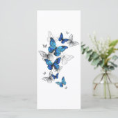 Blue Flying Butterflies Morpho メニュー (スタンド正面)