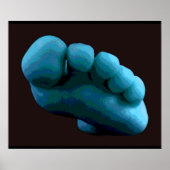 Blue Foot, 2005 Photoshop Art. ポスター (正面)