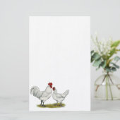 Blue Foot Chickens 便箋 (スタンド正面)