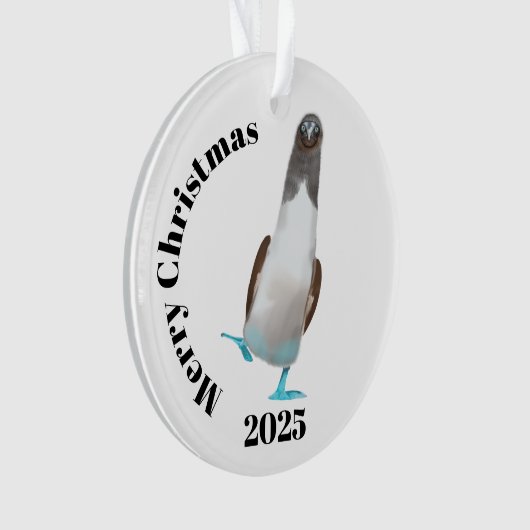 Blue-footed biddy オーナメント (正面)