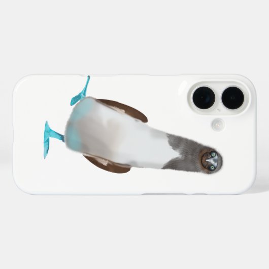 Blue-footed biddy Case-Mate iPhoneケース (裏面 (横))