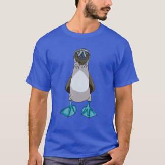 Blue Footed Booby Cartoon Tシャツ