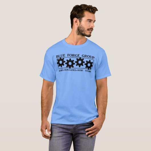 Blue Forge Divisions Tシャツ (正面フル)