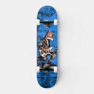 Blue Fox Guitar Skateboard スケートボード