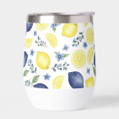 Blue French Country Lemon Pattern (左面)