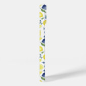 Blue French Country Lemon Pattern Case-Mate iPhoneケース (裏面 / 右)