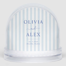 Blue French Personalized Wedding