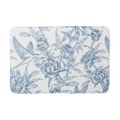 Blue French Toile バスマット (正面)