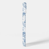 Blue French Toile Case-Mate iPhoneケース (裏面 / 右)