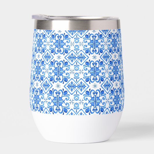 Blue French Toile Pattern (右面)