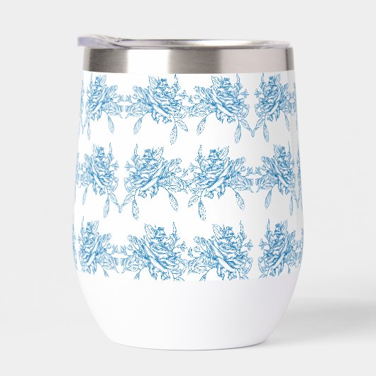 Blue French Toile Pattern (右面)