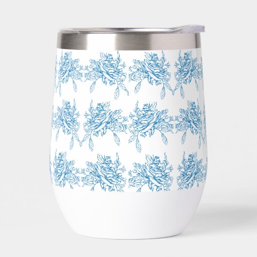 Blue French Toile Pattern (左面)