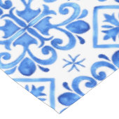 Blue French Toile Pattern テーブルクロス (アングル)