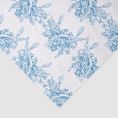 Blue French Toile Pattern 薄葉紙 (詳細)