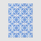 Blue French Toile Pattern 薄葉紙 (正面)