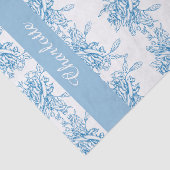 Blue French Toile Pattern 薄葉紙 (詳細)