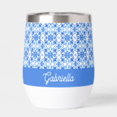 Blue French Toile Pattern Name (背面)