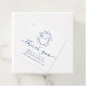 Blue French Vintage Victorian  フェイバータグ (インサイチュ)