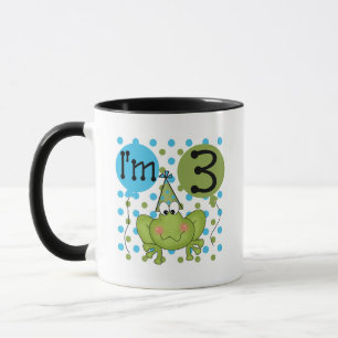Blue Frog誕生日Tシャツとギフト マグカップ