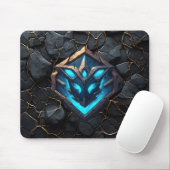 Blue Frost Rune Emblem マウスパッド (マウス)