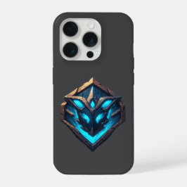 Blue Frost Rune Emblem iPhone 15 Proケース