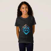Blue Frost Rune Emblem Tシャツ (正面フル)
