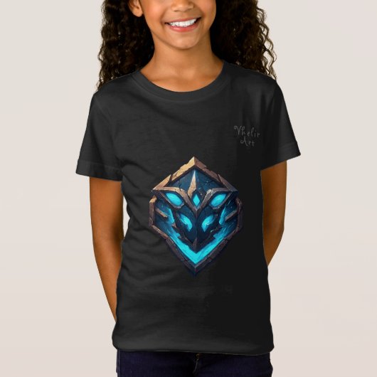 Blue Frost Rune Emblem Tシャツ (正面)